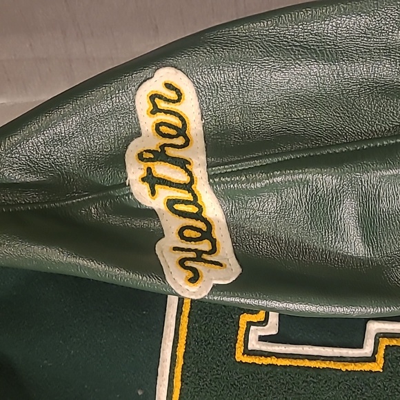 Custom Varsity Letterman Jacket Women's Large - Picture 3 of 6